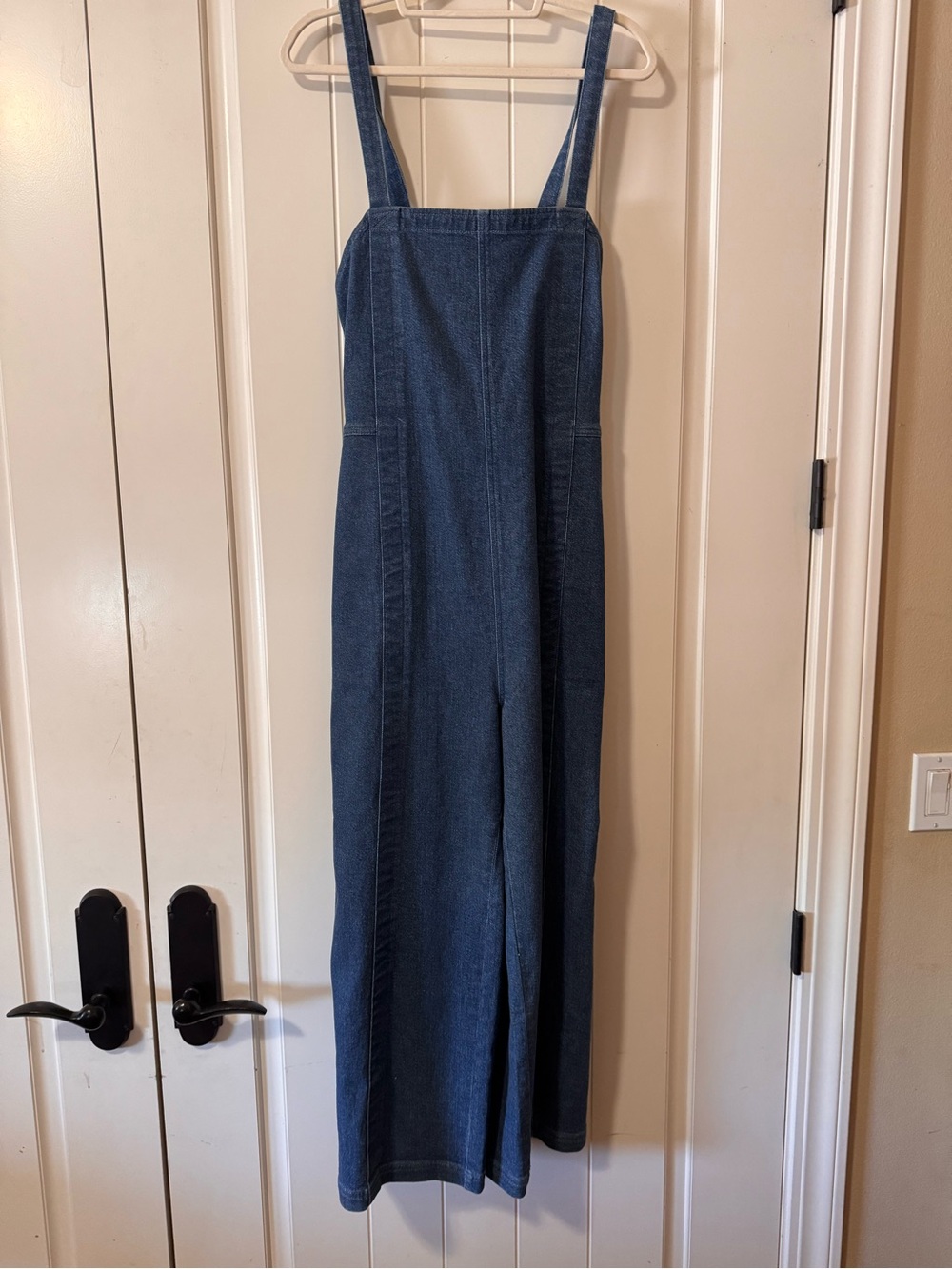 Apiece Apart Indigo Denim Wide-Leg Jumpsuit